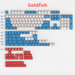 Aifei Goldfish SA Profile Doubleshot ABS Keycaps