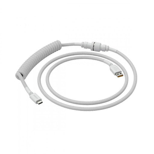 Glorious Coiled Cable USB-A to USB-C Ghost White