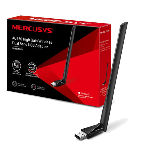 Mercusys AC650 Wireless Dual Band USB Adapter