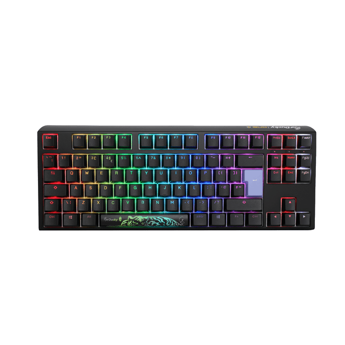 Ducky One 3 TKL Black UK ISO RGB Cherry MX Blue