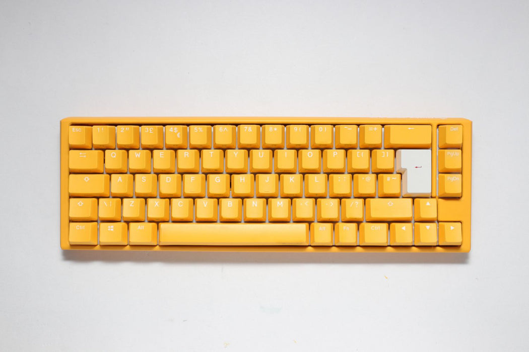 Ducky One 3 SF Yellow UK ISO 65% RGB Cherry MX Silver