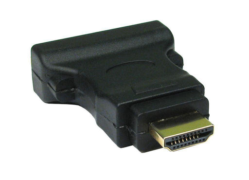 HDMI M TO DVI-D F BLACK ADAPTER GOLD