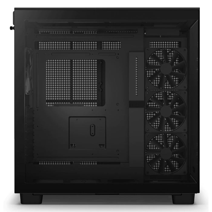 NZXT H9 Flow Black Dual-Chamber ATX PC Case