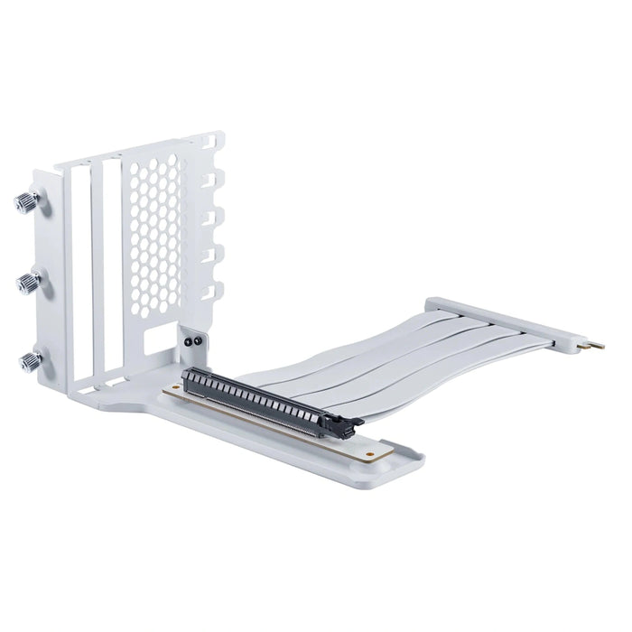 Light Gpu Riser White Phanteks PCI-E 4.0 White Vertical GPU Riser Kit II — Computer Orbit