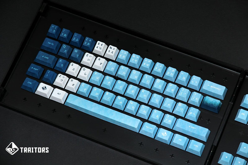 Traitors Yuki Onna PBT ISO UK Dye-Sub Keycaps